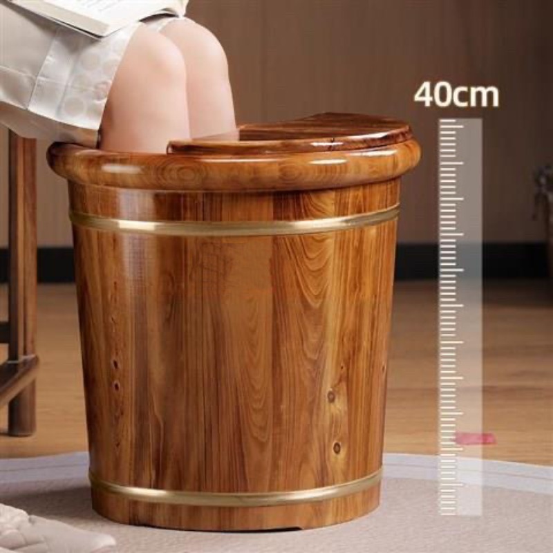 Wooden Foot Soaking Bucket, So - Foot Spa 评论和价格