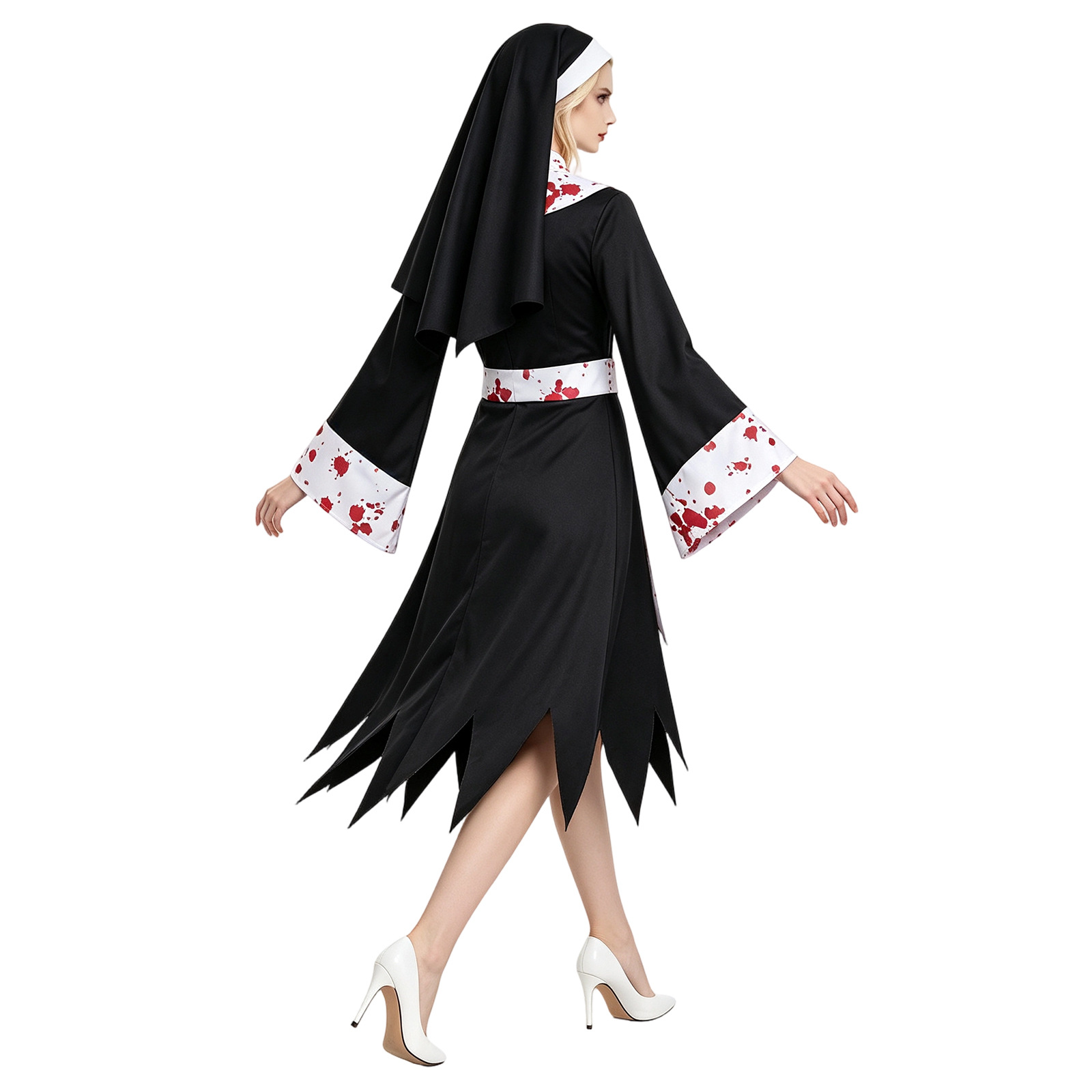 Women Kids Halloween Scary Dar - Bathrobe 评论和价格